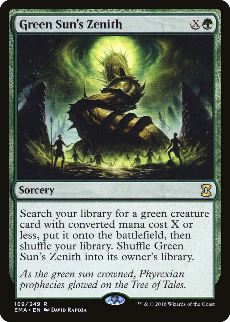 Green Sun's Zenith [Eternal Masters] Foil