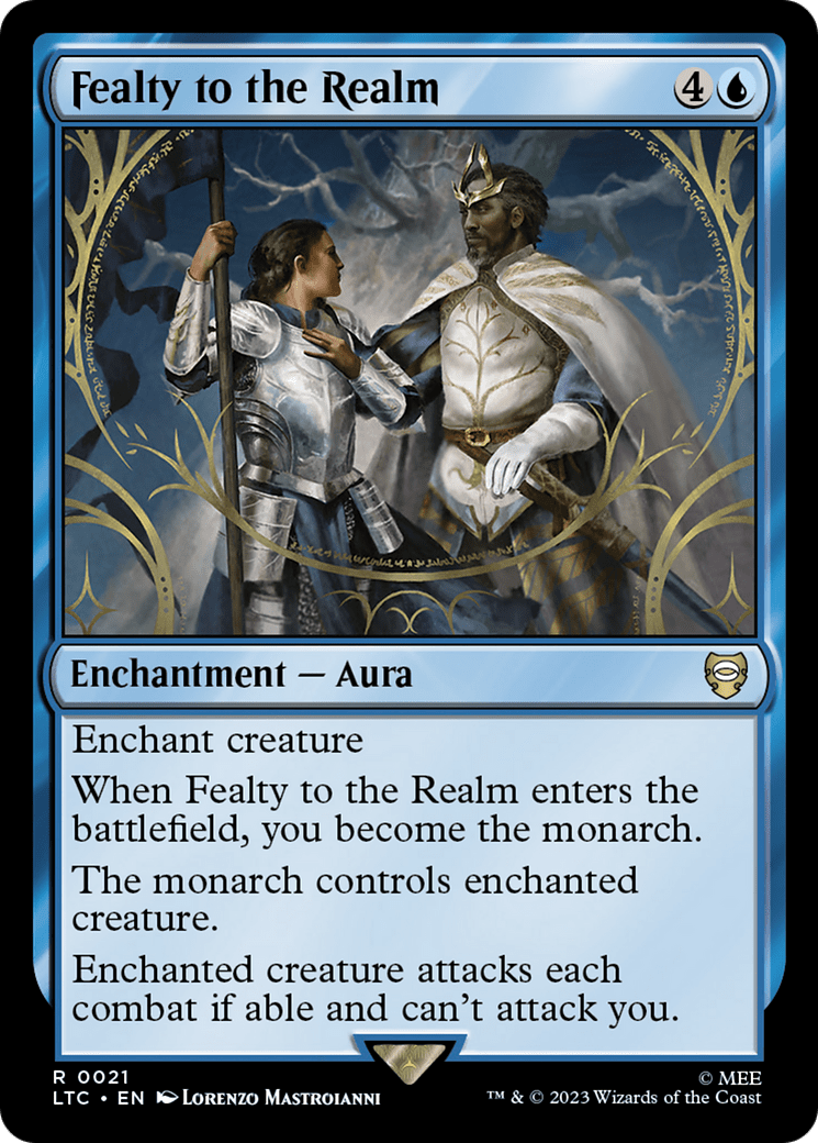 Fealty to the Realm [The Lord of the Rings: Tales of Middle-Earth Commander] Foil