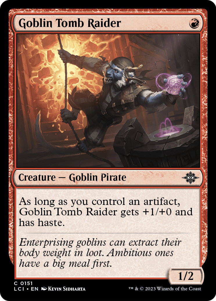 Goblin Tomb Raider [The Lost Caverns of Ixalan] Foil
