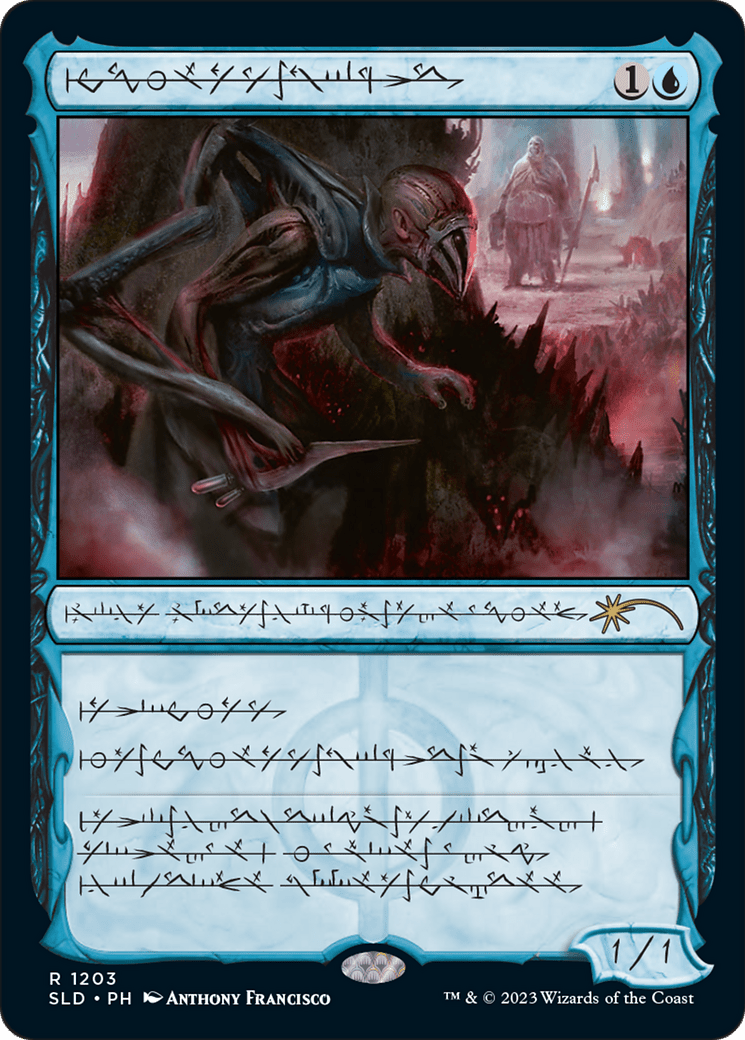 Blighted Agent (Phyrexian) [Secret Lair Drop Series] Foil