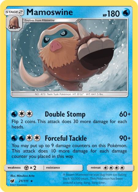Mamoswine 21/111 (SM - Crimson Invasion) 