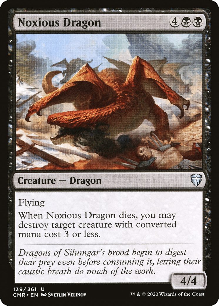Noxious Dragon [Commander Legends] Foil