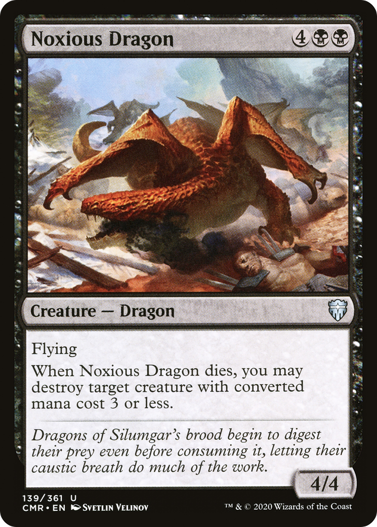 Noxious Dragon [Commander Legends] Foil