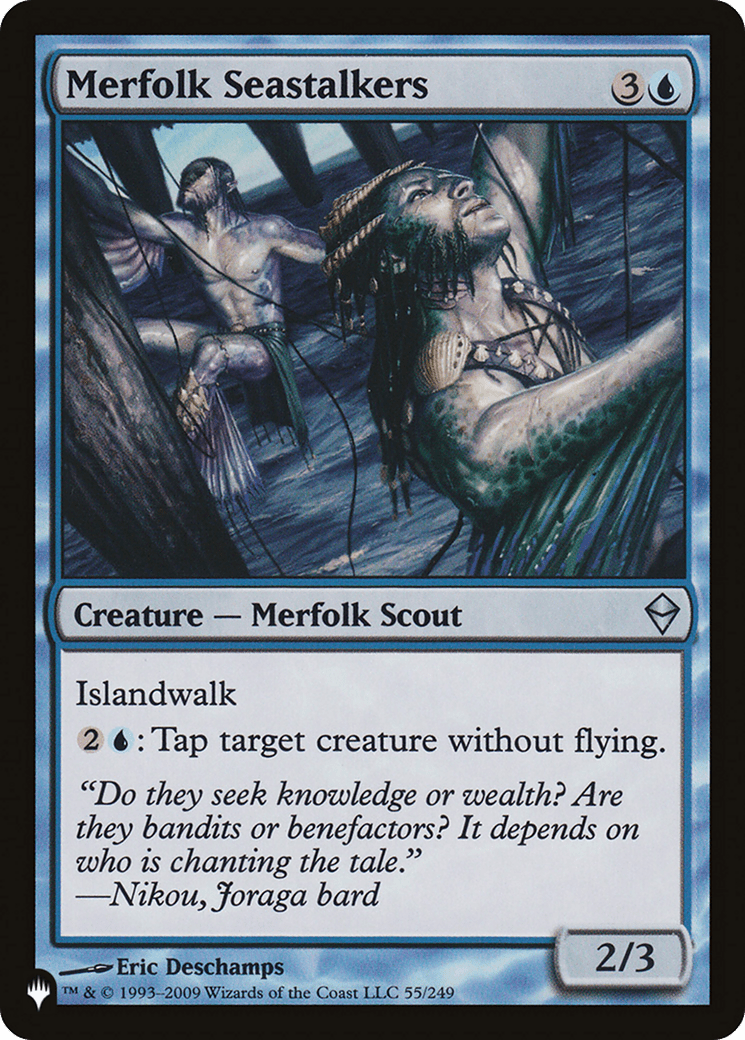 Merfolk Seastalkers |  (ZEN-55) [The List]
