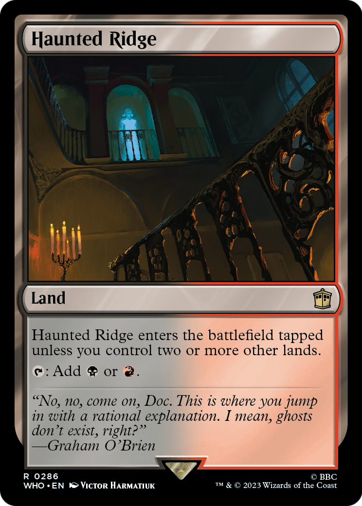 Haunted Ridge [Doctor Who] Foil