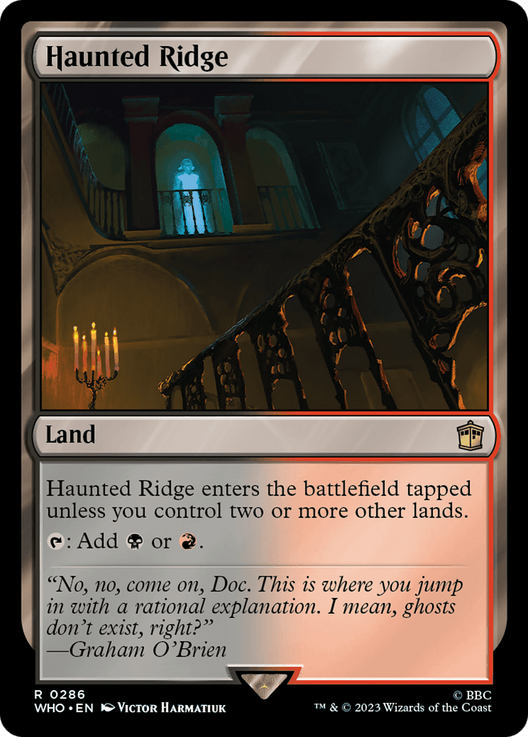 Haunted Ridge [Doctor Who] Foil