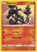 Salandit - Charizard Stamped 31 025/156 (Battle Academy) 