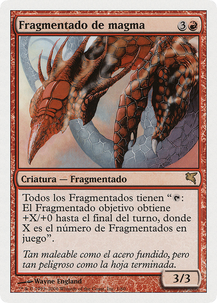 Magma Sliver (PSAL-0D1) - Salvat 2005