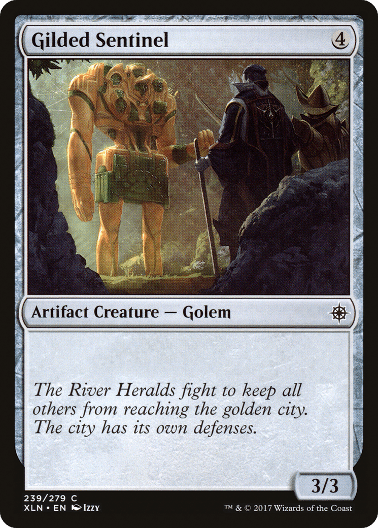 Gilded Sentinel [Ixalan] Foil
