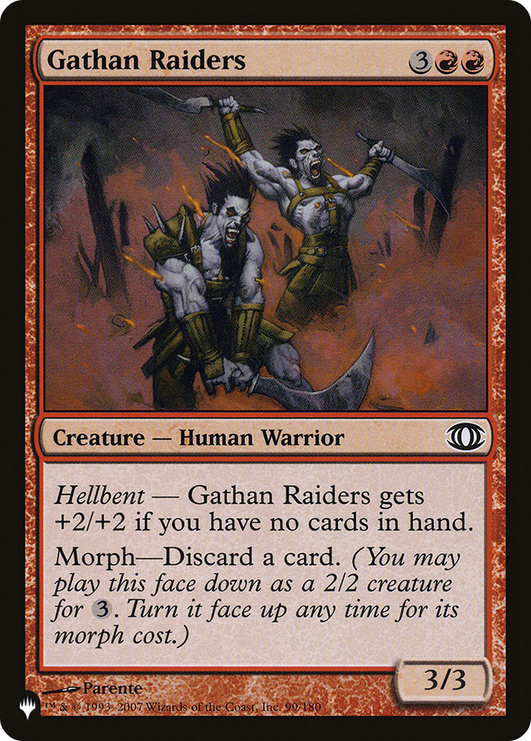 Gathan Raiders |  (FUT-99) [The List]