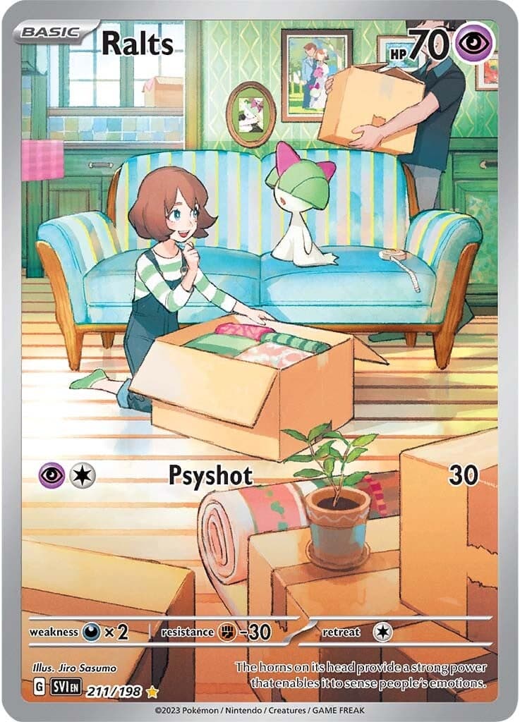 Ralts 211/198 - SV01 Scarlet & Violet Base Set Holofoil