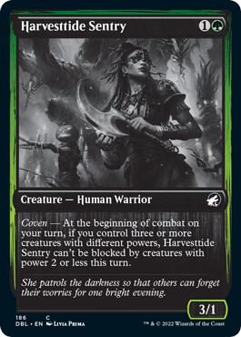 Harvesttide Sentry 186/534 (Innistrad: Double Feature)  - Foil