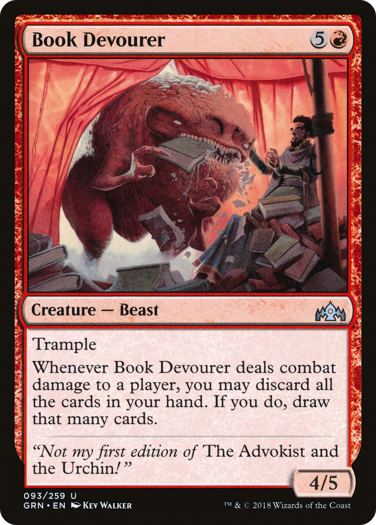 Book Devourer [Guilds of Ravnica] Foil