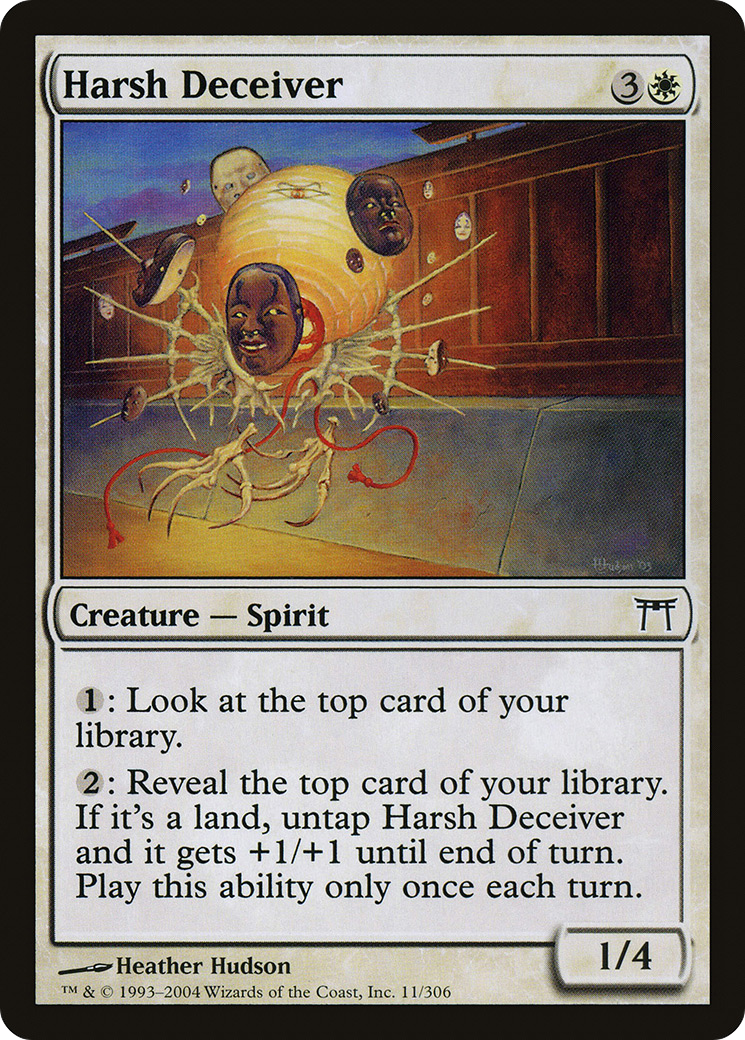 Harsh Deceiver [Champions of Kamigawa] Foil