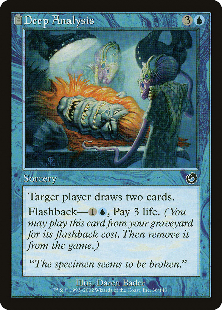 Deep Analysis [Torment] Foil