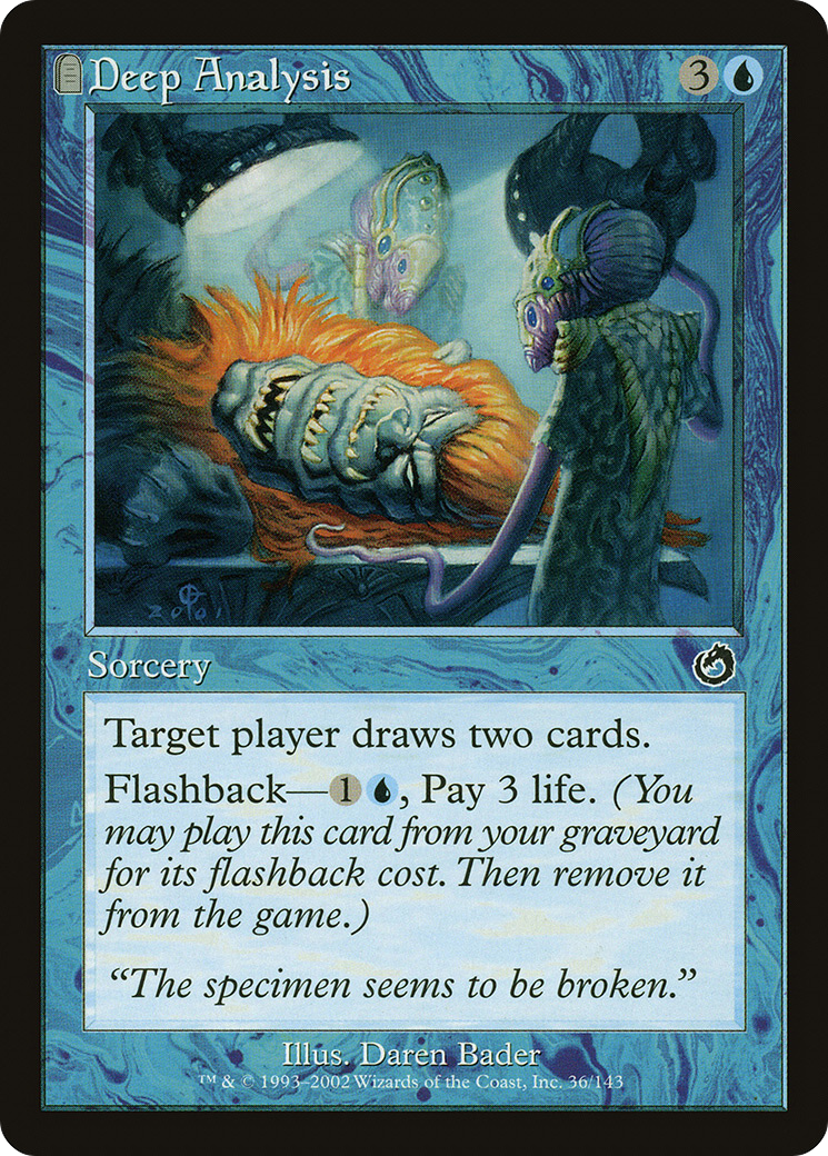 Deep Analysis [Torment] Foil