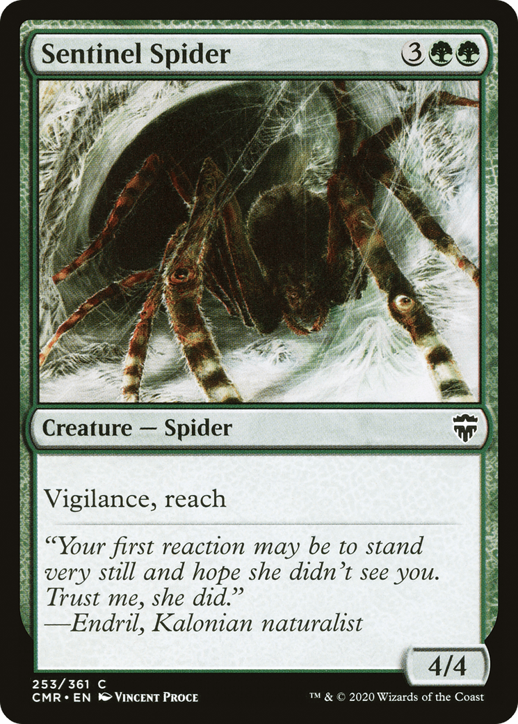 Sentinel Spider [Commander Legends] Foil