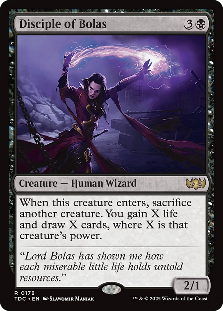 Disciple of Bolas (178) [Commander: Tarkir: Dragonstorm]