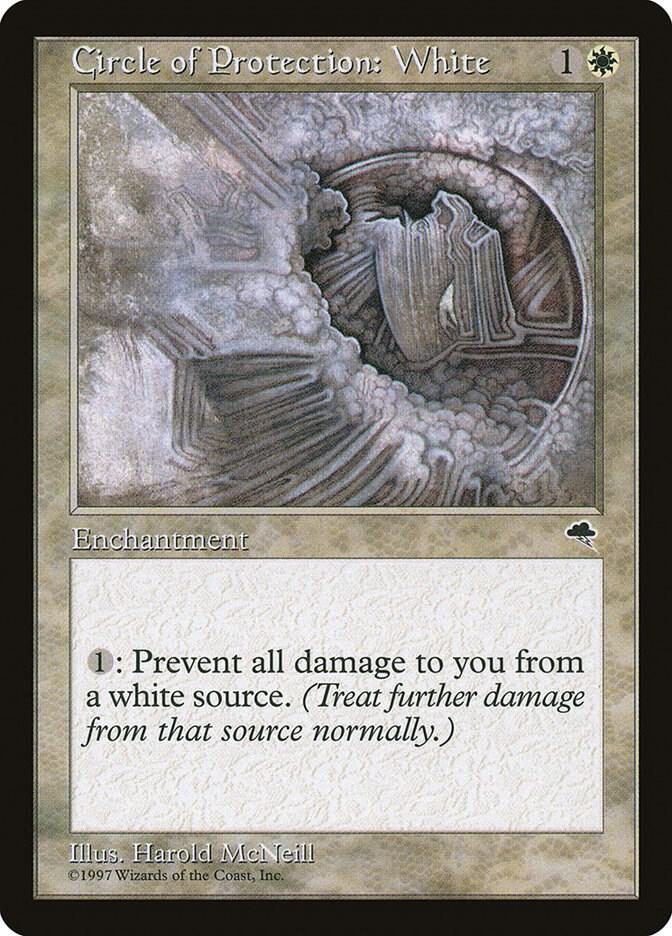 Circle of Protection: White 13/350 (Tempest) 