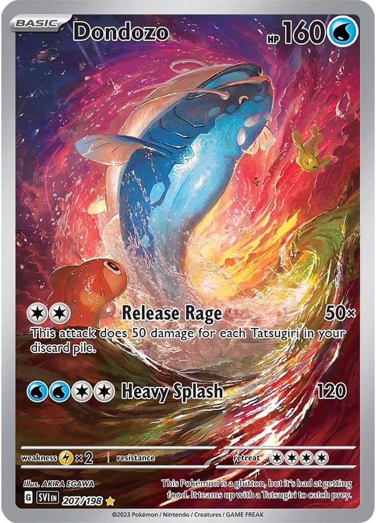 Dondozo 207/198 - SV01 Scarlet & Violet Base Set Holofoil