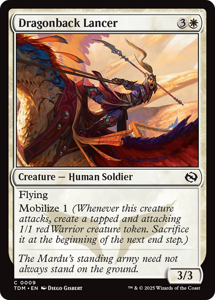 Dragonback Lancer (009) [Tarkir: Dragonstorm]