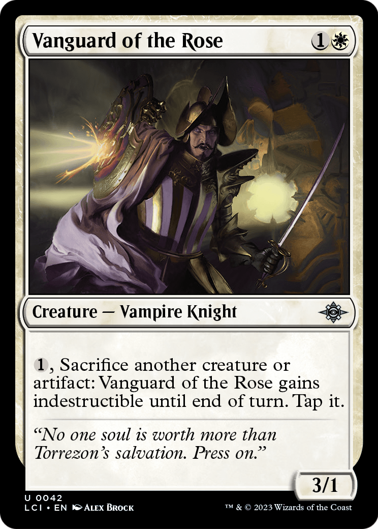 Vanguard of the Rose [The Lost Caverns of Ixalan] Foil
