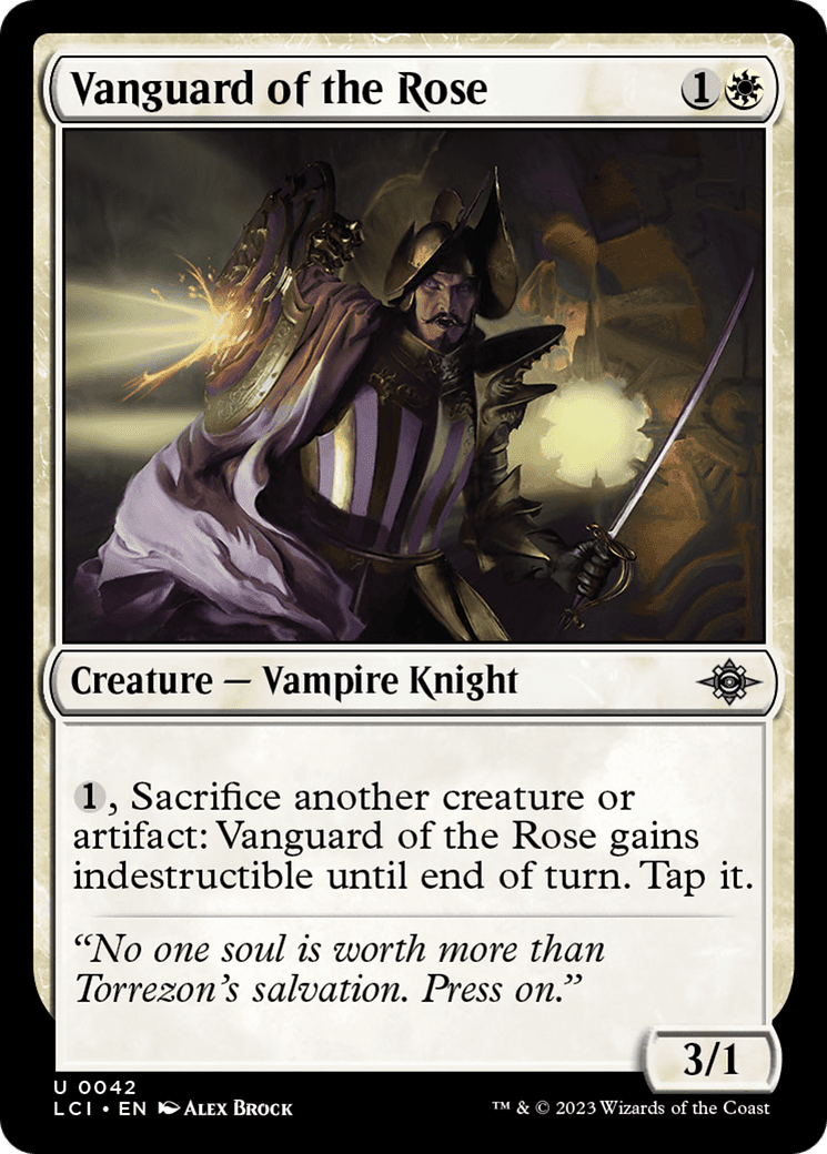 Vanguard of the Rose [The Lost Caverns of Ixalan] Foil
