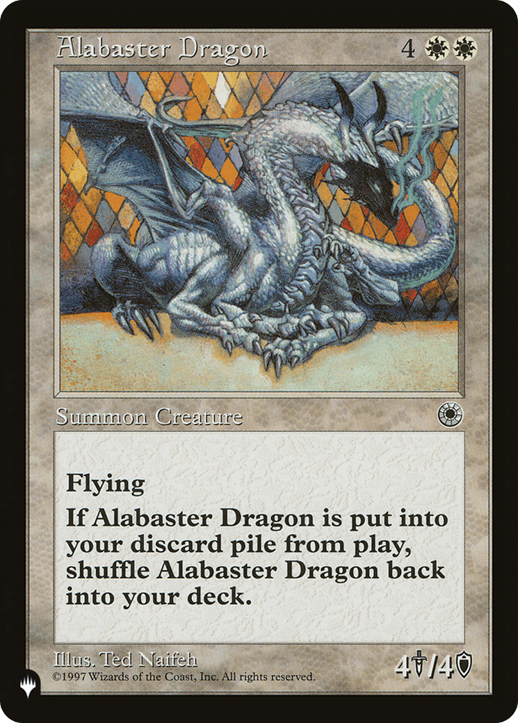 Alabaster Dragon |  (POR-1) [The List]