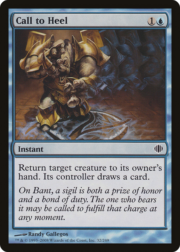 Call to Heel [Shards of Alara] Foil