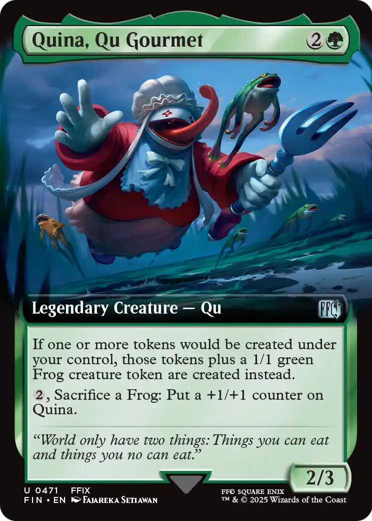 Quina, Qu Gourmet (Extended Art) (471) [FINAL FANTASY]  Foil