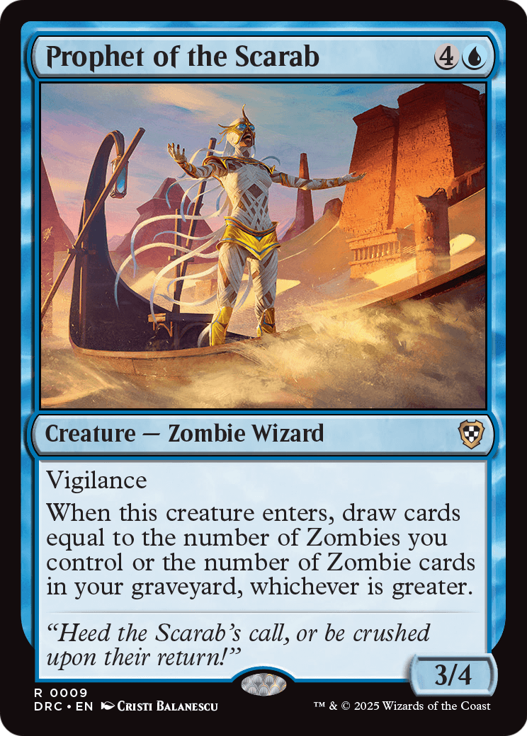 Prophet of the Scarab (-009) [Commander: Aetherdrift]