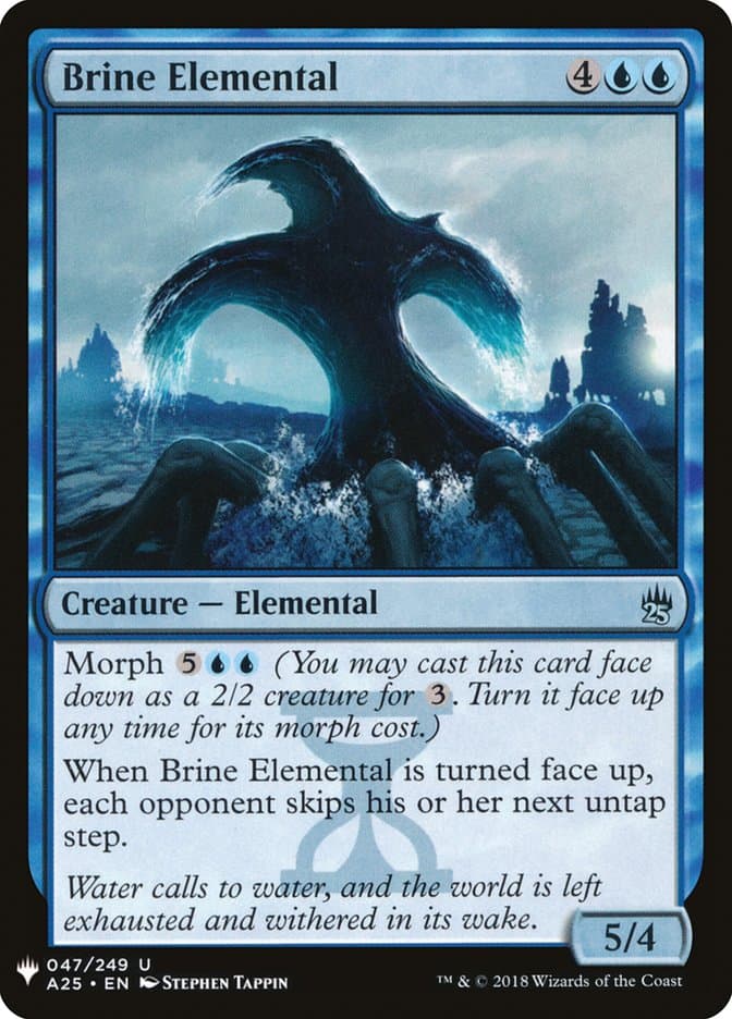 Brine Elemental |  (A25-47) [The List]