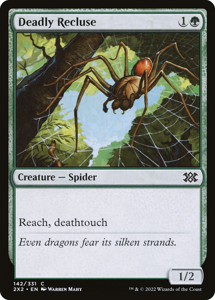 Deadly Recluse [Double Masters 2022] Foil