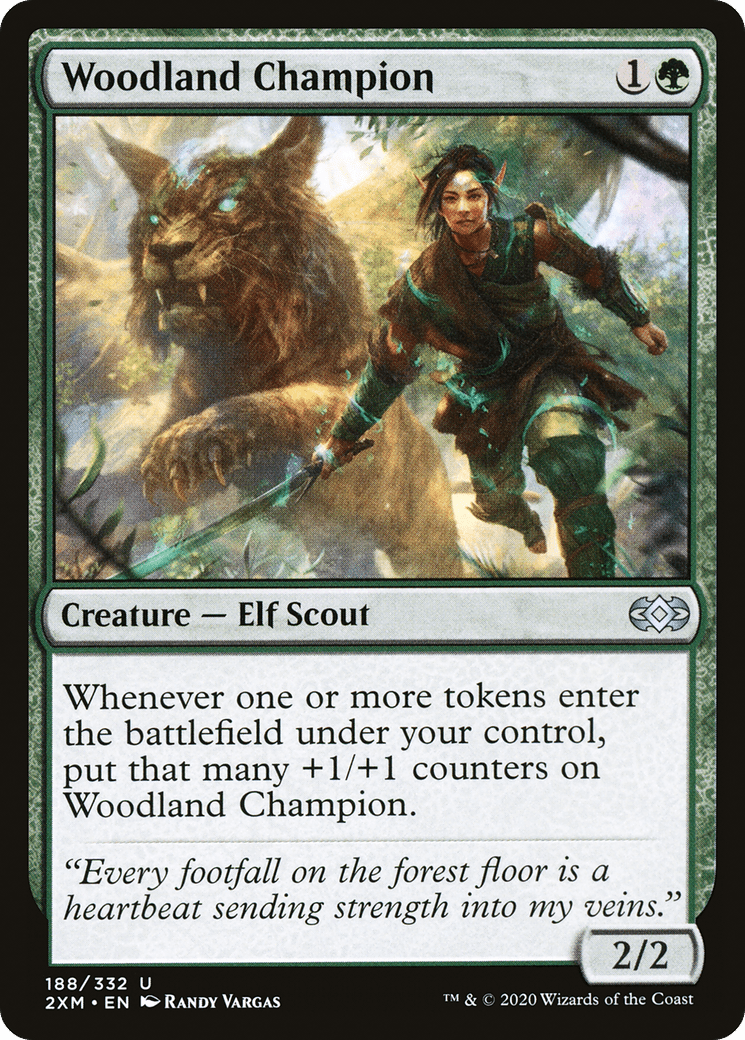 Woodland Champion [Double Masters] Foil