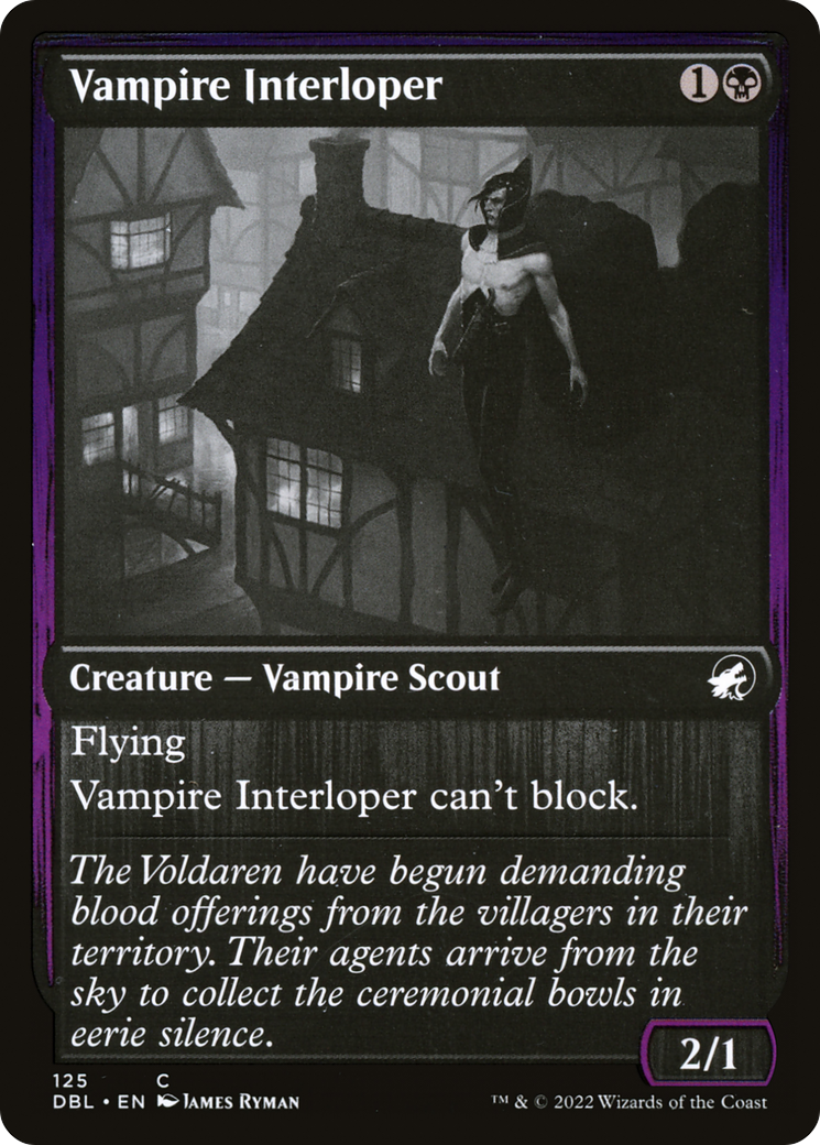 Vampire Interloper [Innistrad: Double Feature] Foil