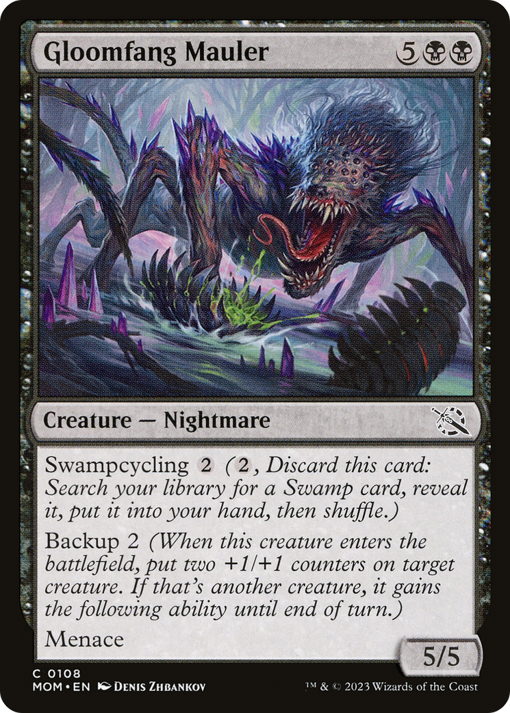 Gloomfang Mauler [March of the Machine] Foil