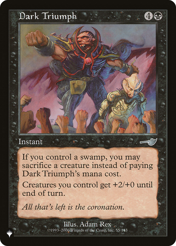 Dark Triumph |  (NEM-55) [The List]
