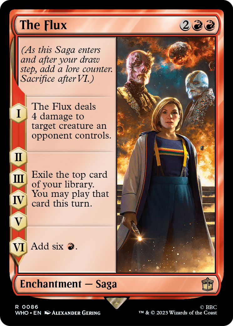 The Flux [Doctor Who] Foil