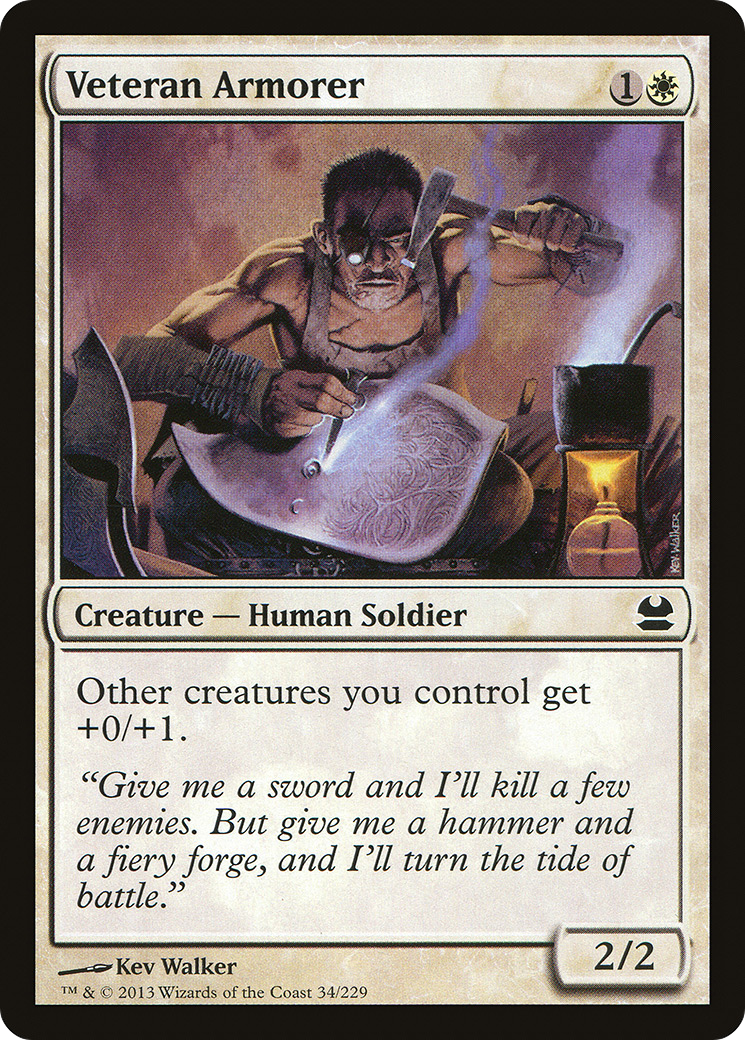 Veteran Armorer [Modern Masters] Foil