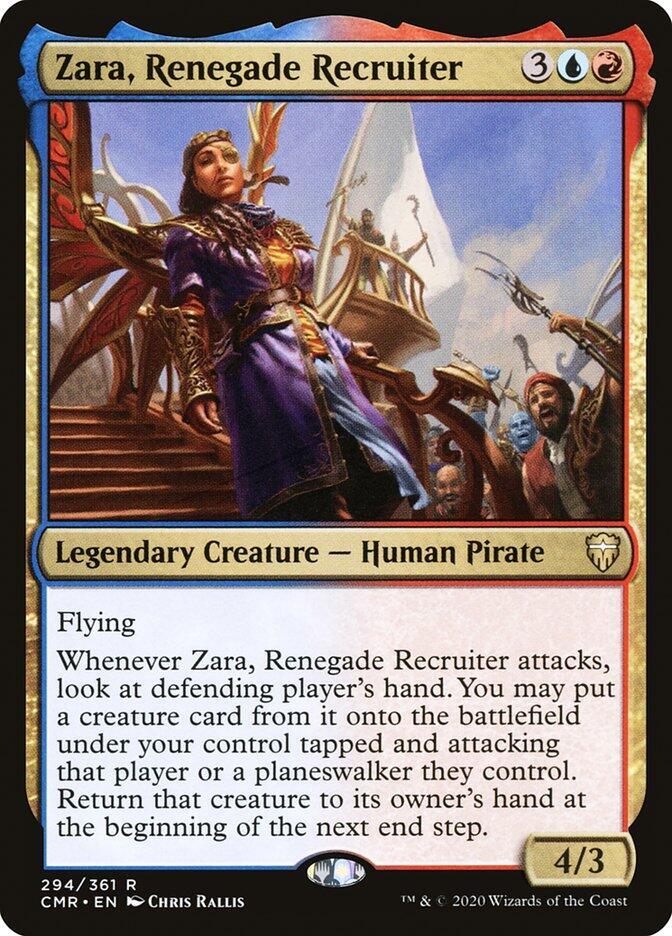 Zara, Renegade Recruiter 294 (Commander Legends) 