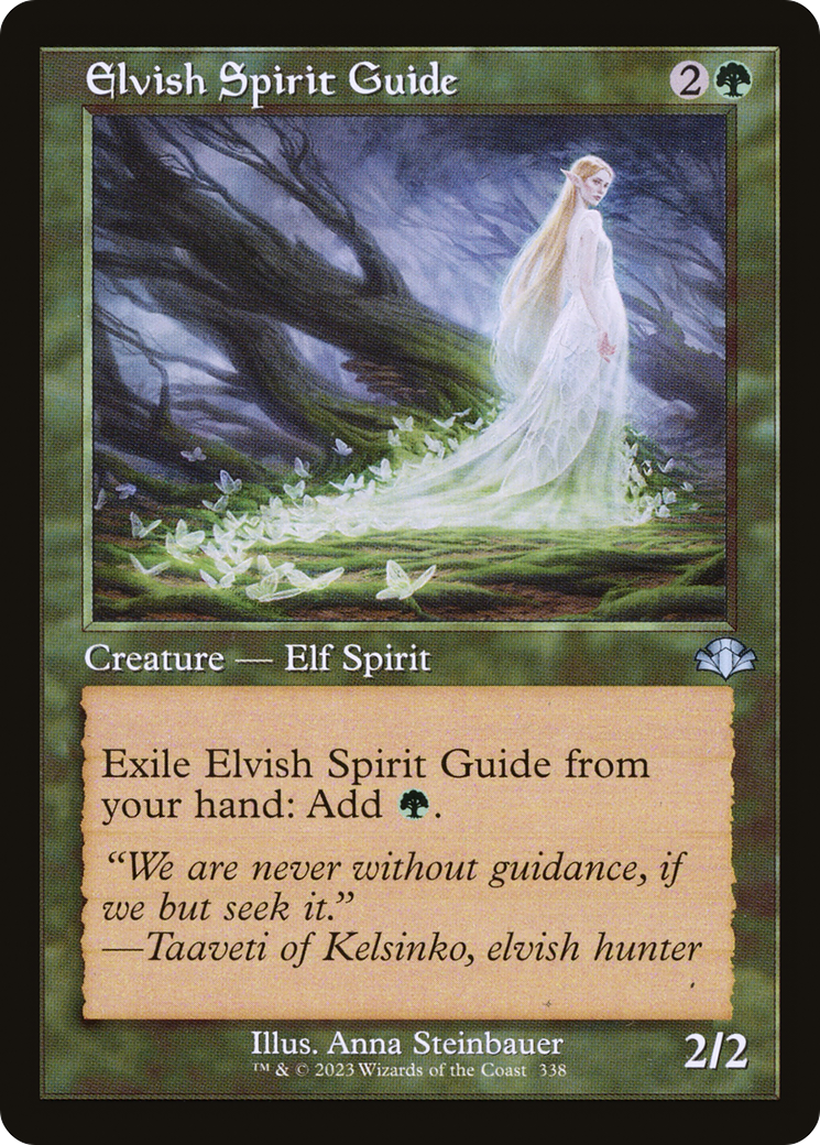 Elvish Spirit Guide (Retro) [Dominaria Remastered] Foil