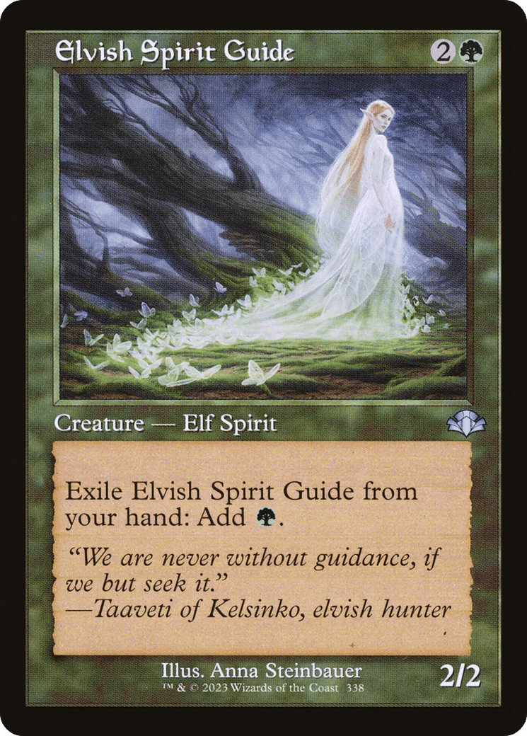 Elvish Spirit Guide (Retro) [Dominaria Remastered] Foil