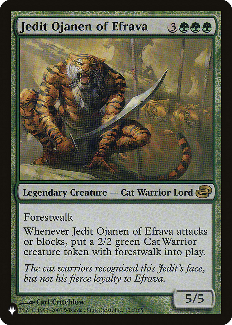 Jedit Ojanen of Efrava |  (PLC-131) [The List]