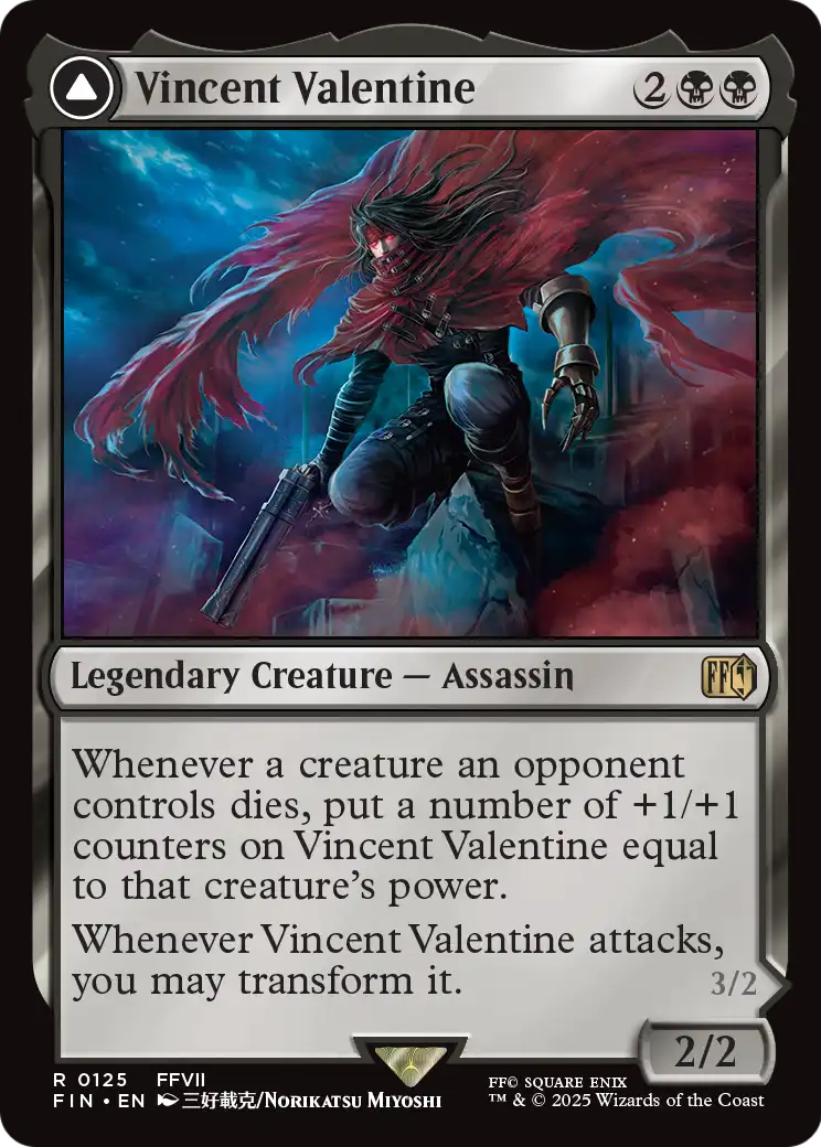 Vincent Valentine (125) [FINAL FANTASY]  Foil