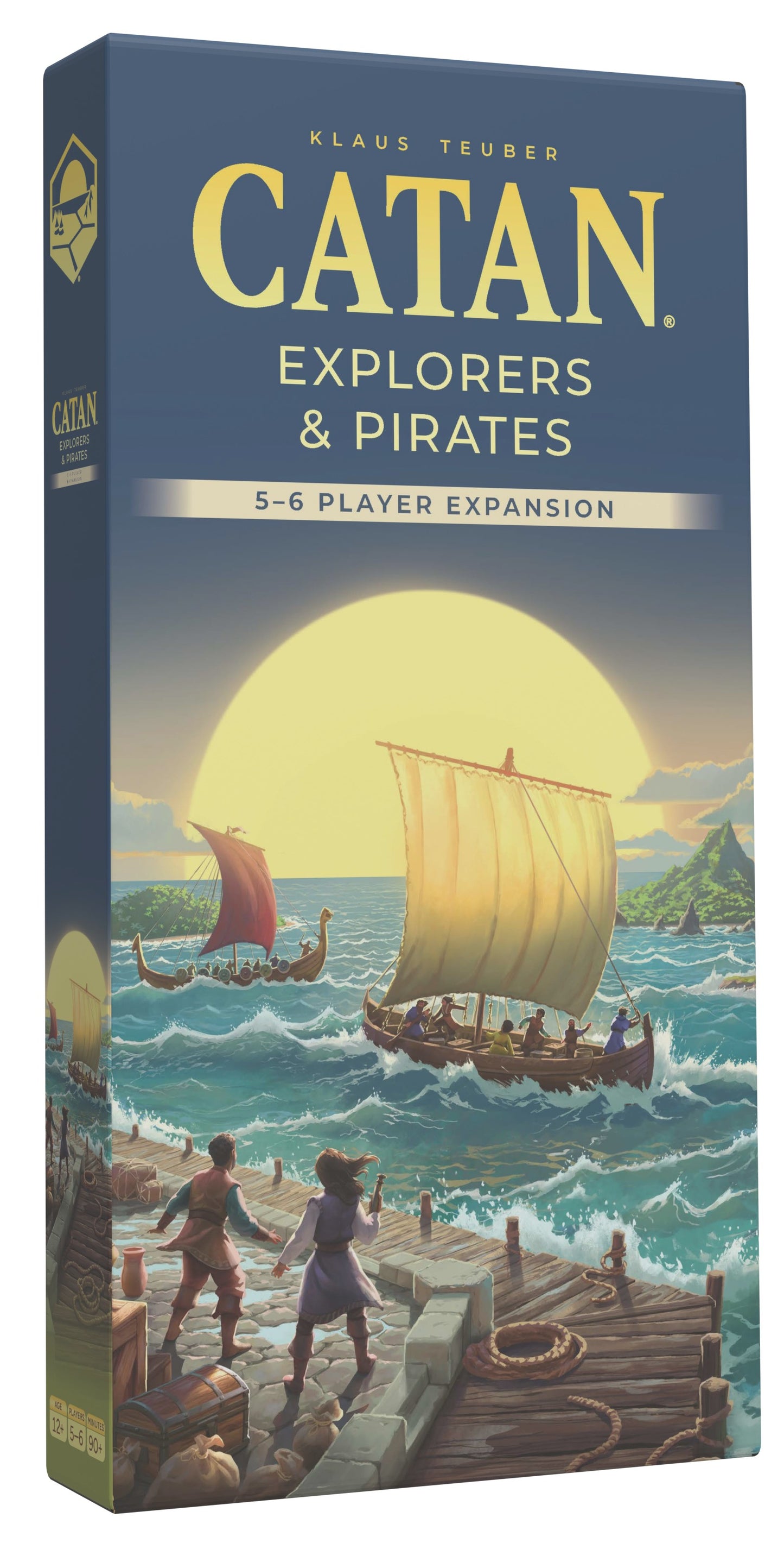 Catan (6th Edition) | Explorers and Pirates Expansion | 5-6 Player Extension