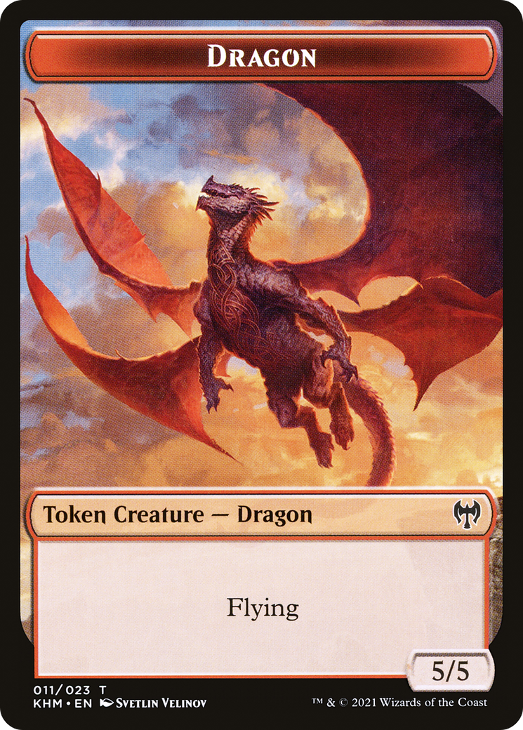 Dragon (TKHM-011) - Kaldheim Tokens