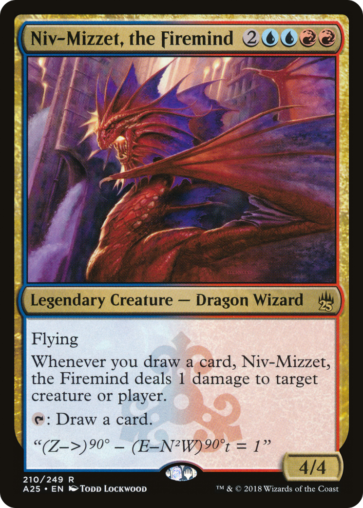 Niv-Mizzet, the Firemind [Masters 25] Foil