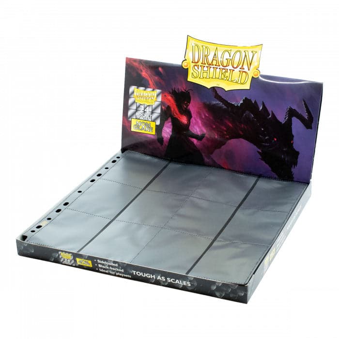 Dragon Shield | 24-Pocket | Double Sided Sideloaded Pages (Non-Glare)