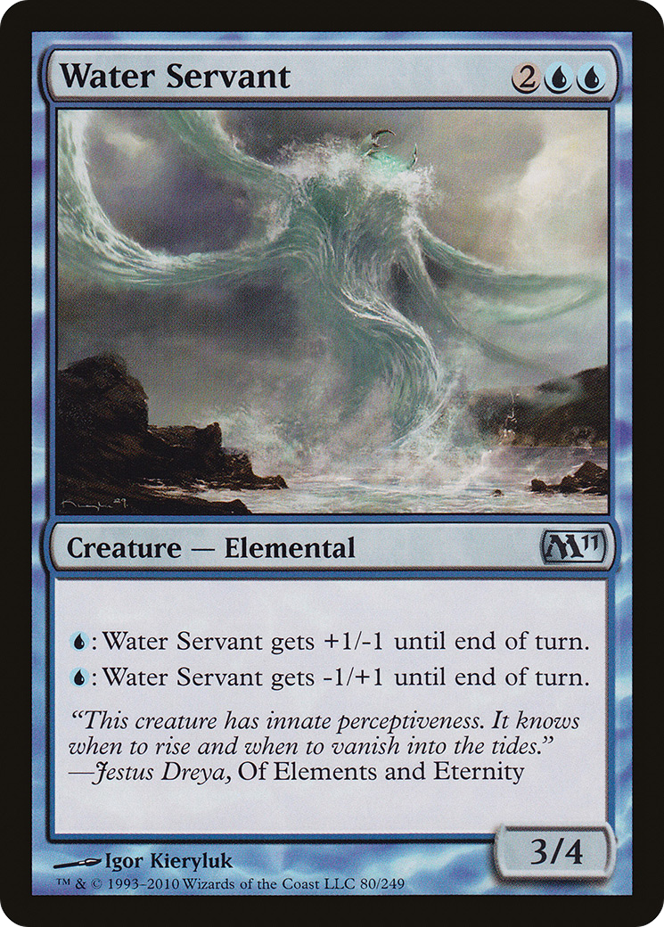 Water Servant [Magic 2011] Foil
