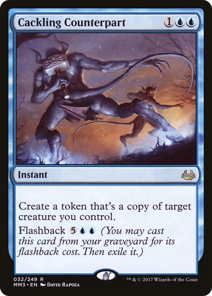 Cackling Counterpart [Modern Masters 2017] Foil